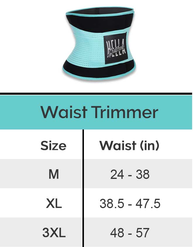 Sweet Sweat Waist Trainer Size Chart Size Chart For Sweet Sweat